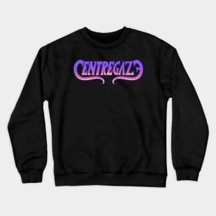 CENTREGAZE Purple/Pink Logo Crewneck Sweatshirt